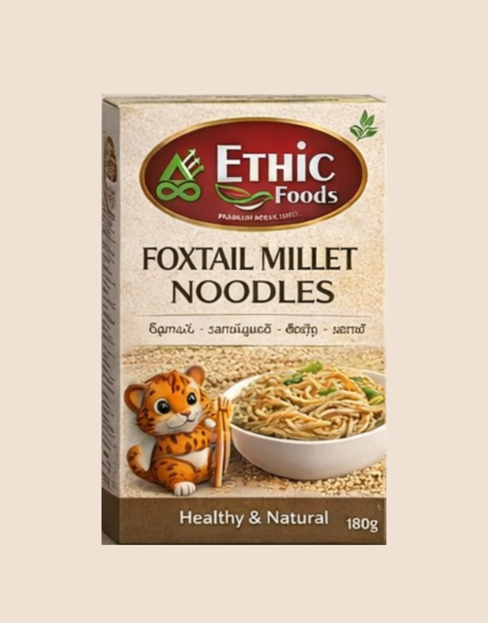 foxtail millet noodles (thenai)